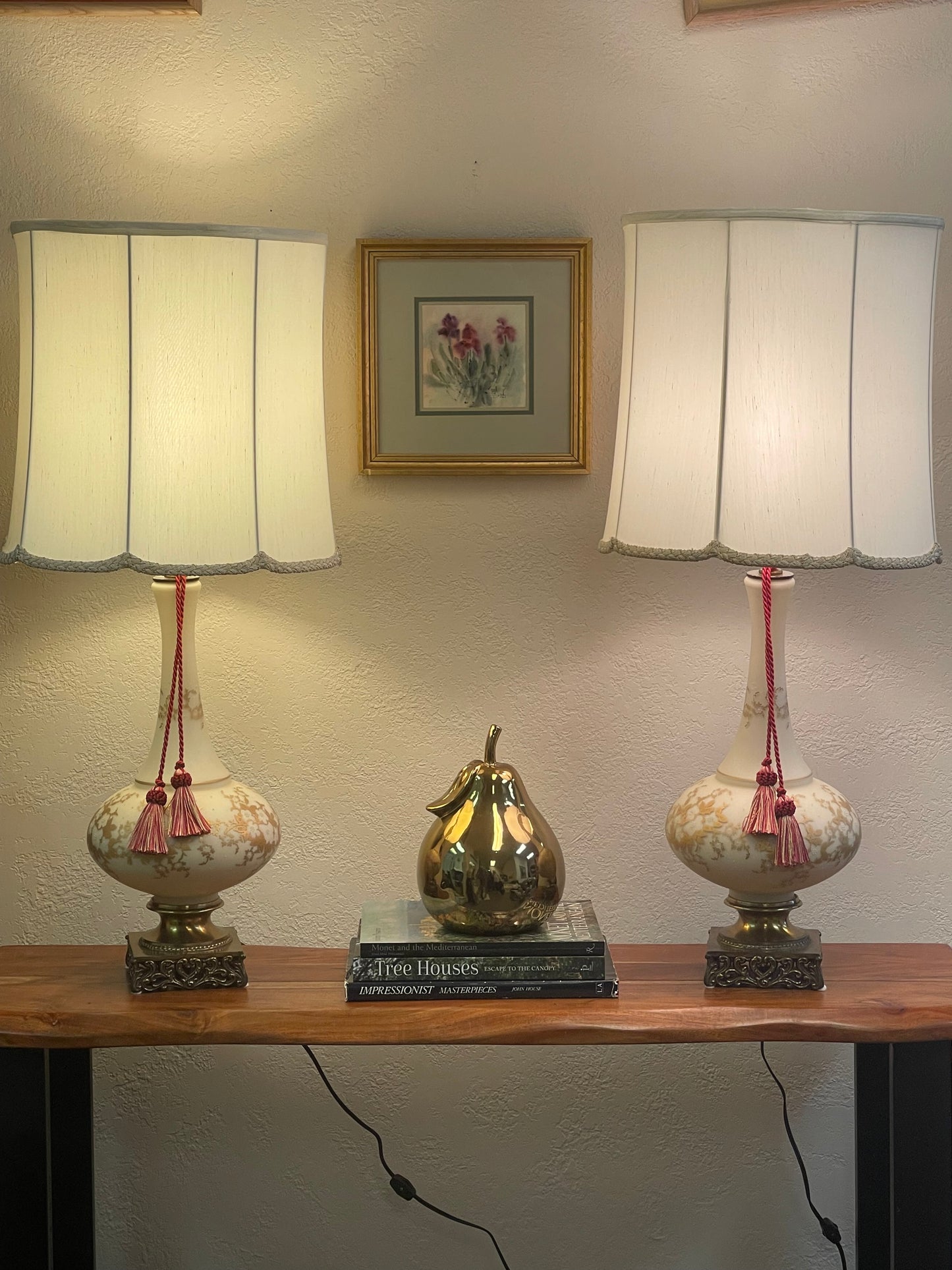 Glass Art Deco Lamps