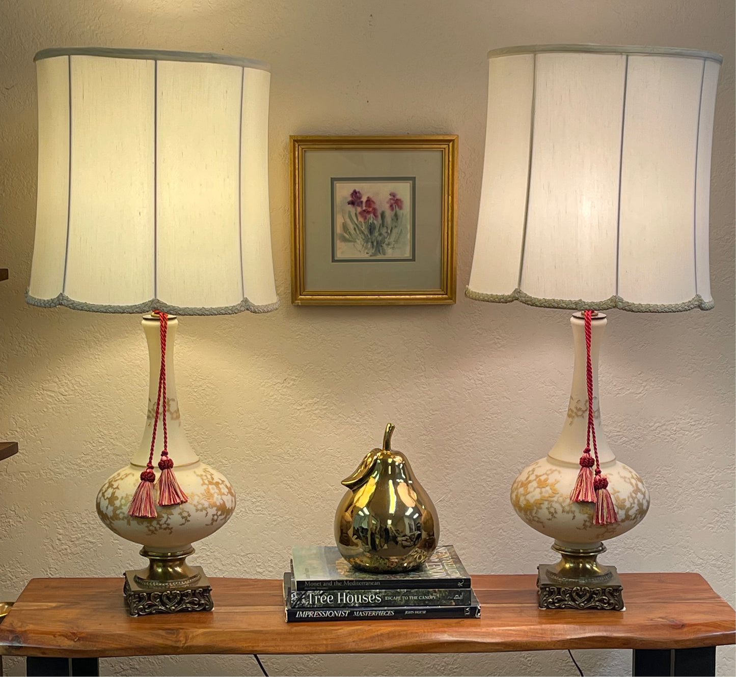 Glass Art Deco Lamps